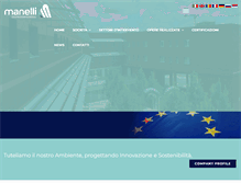 Tablet Screenshot of manelli.eu